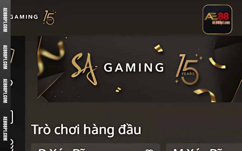 Sảnh cược SA uy tín chất lượng, được đông đảo thành viên AE88 lựa chọn
