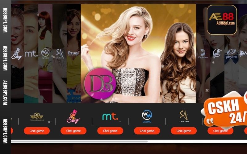 Trải nghiệm đa dạng game bài cực hot tại AE888