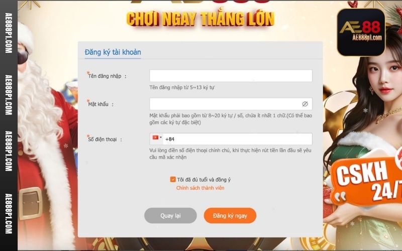 Trở thành hội viên chính thức chỉ với 4 thao tác căn bản