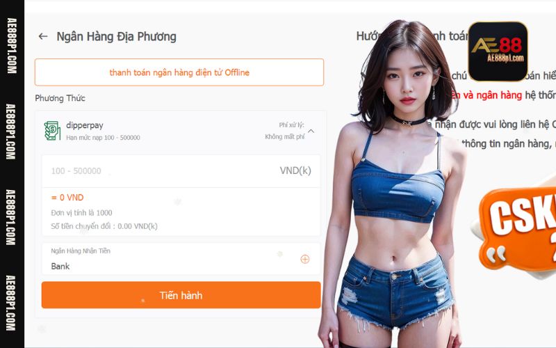 Nạp tiền qua ngân hàng thường được coi là an toàn vì các ngân hàng lớn